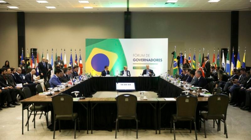 Governadores se reúnem em Brasília para discutir pacto federativo